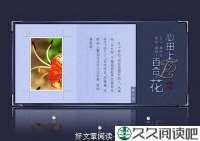 心田上的百合花