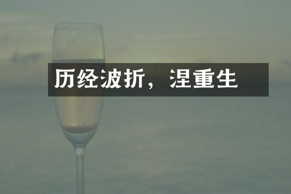历经波折，涅槃重生