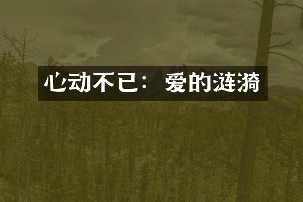 心动不已：爱的涟漪