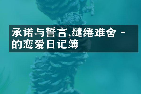 承诺与誓言,缱绻难舍 - 我的恋爱日记簿