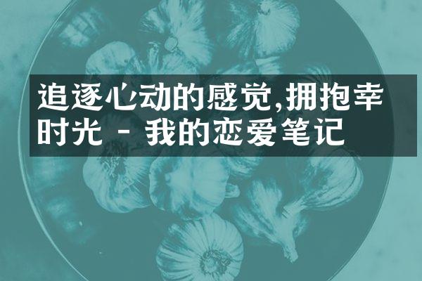 追逐心动的感觉,拥抱幸福时光 - 我的恋爱笔记