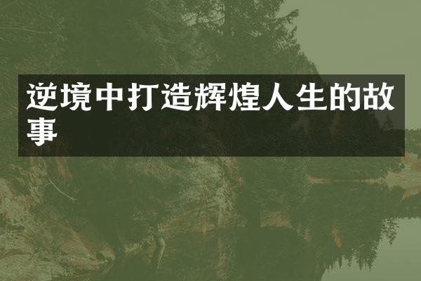 逆境中打造辉煌人生的故事