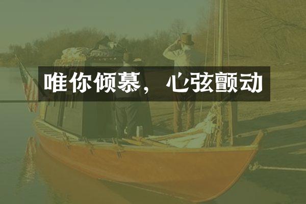 唯你倾慕，心弦颤动