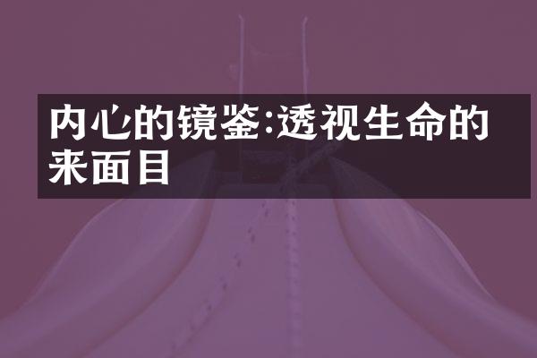内心的镜鉴:透视生命的本来面目