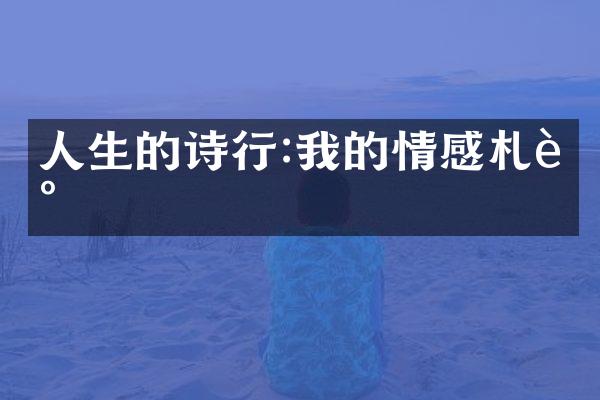 人生的诗行:我的情感札记