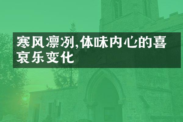 寒风凛冽,体味内心的喜怒哀乐变化
