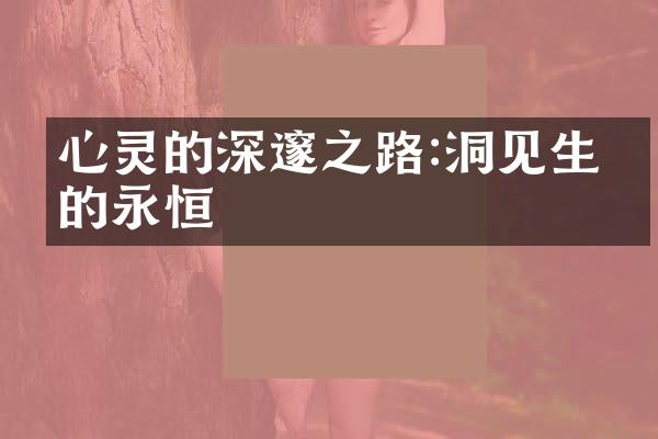 心灵的深邃之路:洞见生命的永恒