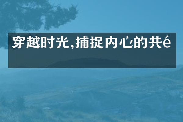 穿越时光,捕捉内心的共鸣