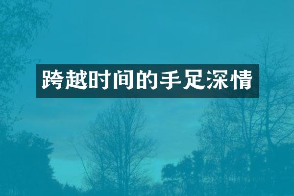 跨越时间的手足深情