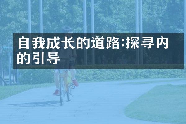 自我成长的道路:探寻内心的引导