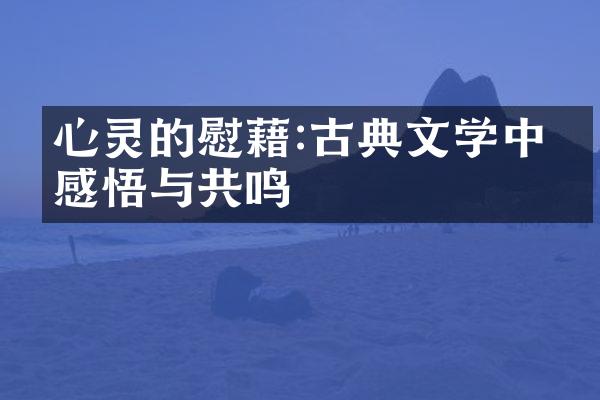 心灵的慰藉:古典文学中的感悟与共鸣