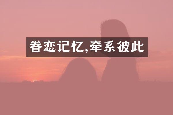 眷恋记忆,牵系彼此