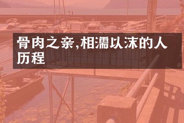 骨肉之亲,相濡以沫的人生