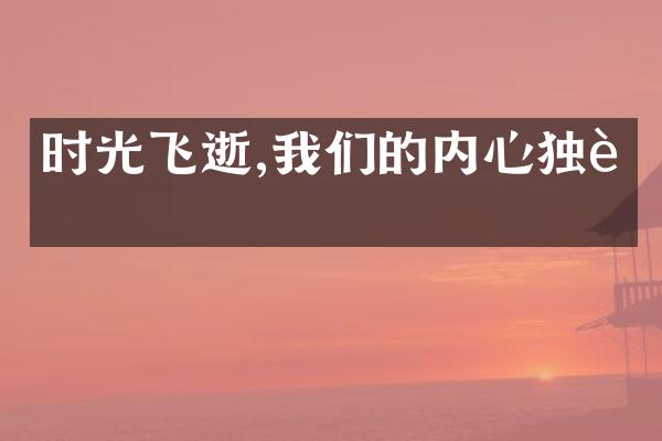 时光飞逝,我们的内心独语