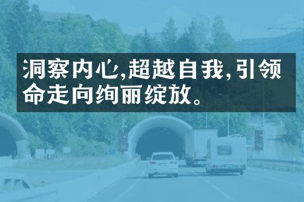 洞察内心,超越自我,引领生命走向绚丽绽放。