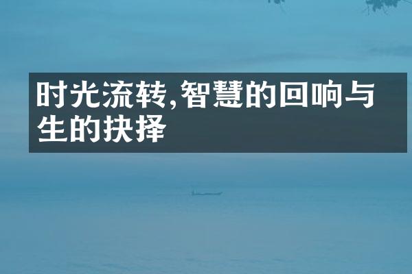 时光流转,智慧的回响与人生的抉择