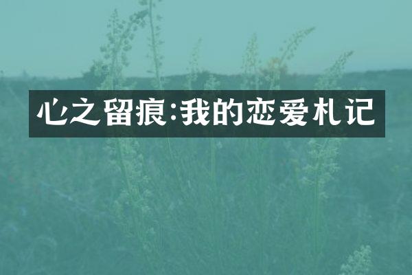 心之留痕:我的恋爱札记