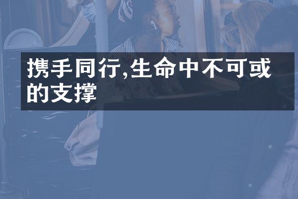 携手同行,生命中不可或缺的支撑
