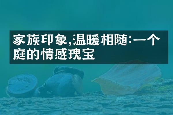 家族印象,温暖相随:一个家庭的情感瑰宝