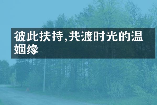 彼此扶持,共渡时光的温暖姻缘