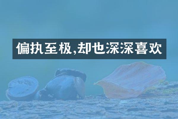 偏执至极,却也深深喜欢