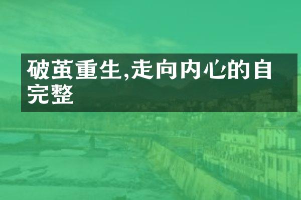 破茧重生,走向内心的自我完整