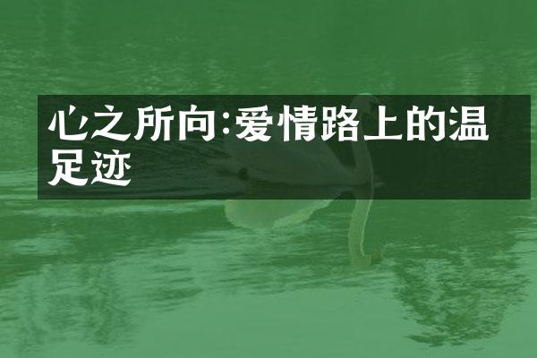 心之所向:爱情路上的温暖足迹