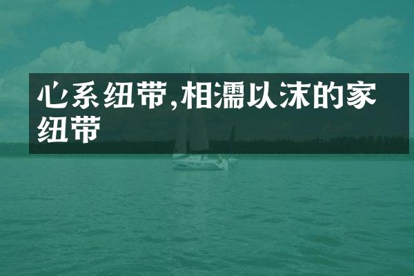 心系纽带,相濡以沫的家族纽带