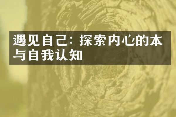 遇见自己: 探索内心的本真与自我认知
