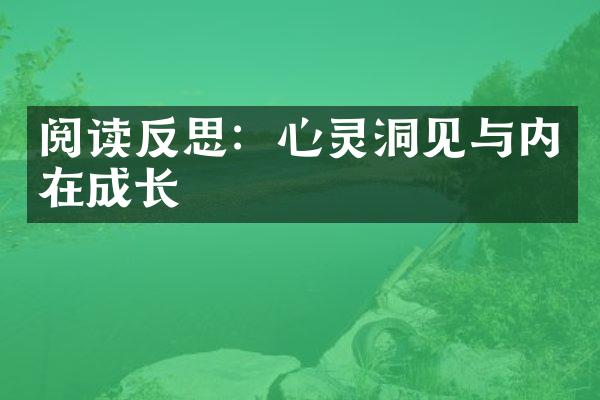 阅读反思：心灵洞见与内在成长