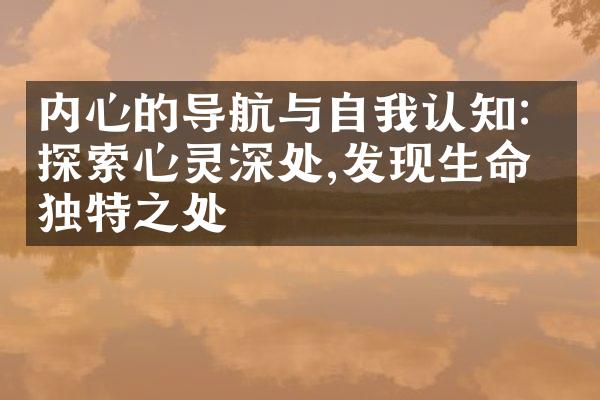 内心的导航与自我认知：探索心灵深处,发现生命的独特之处