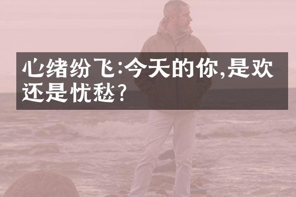 心绪纷飞:今天的你,是欢喜还是忧愁?