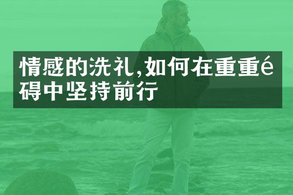 情感的洗礼,如何在重重障碍中坚持前行