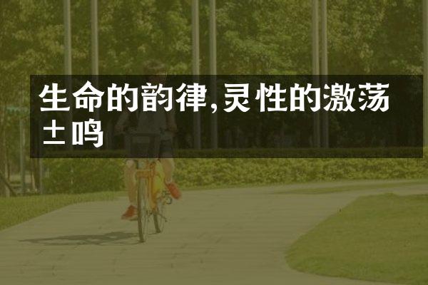 生命的韵律,灵性的激荡共鸣