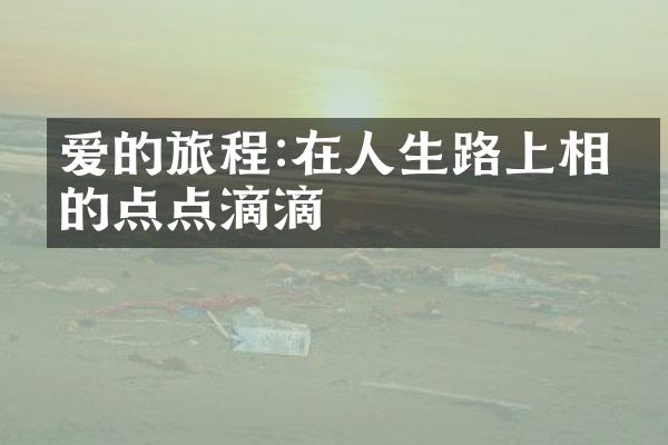 爱的旅程:在人生路上相伴的点点滴滴