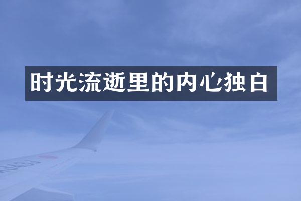 时光流逝里的内心独白