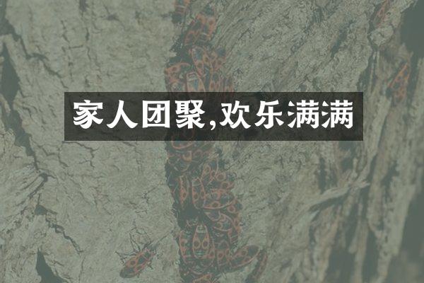 家人团聚,欢乐满满