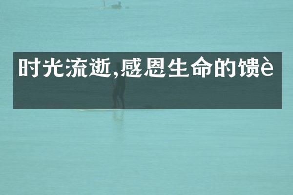时光流逝,感恩生命的馈赠