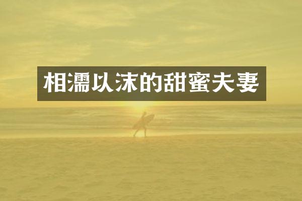 相濡以沫的甜蜜夫妻