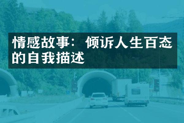 情感故事：倾诉人生百态的自我描述