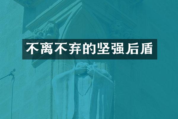不离不弃的坚强后盾