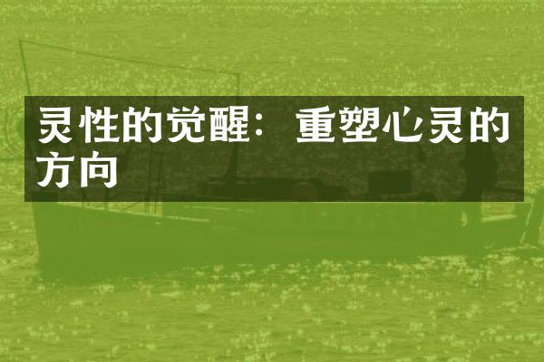灵性的觉醒：重塑心灵的方向