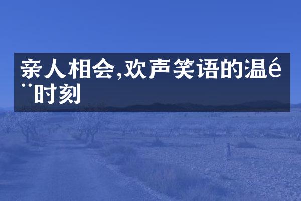 亲人相会,欢声笑语的温馨时刻